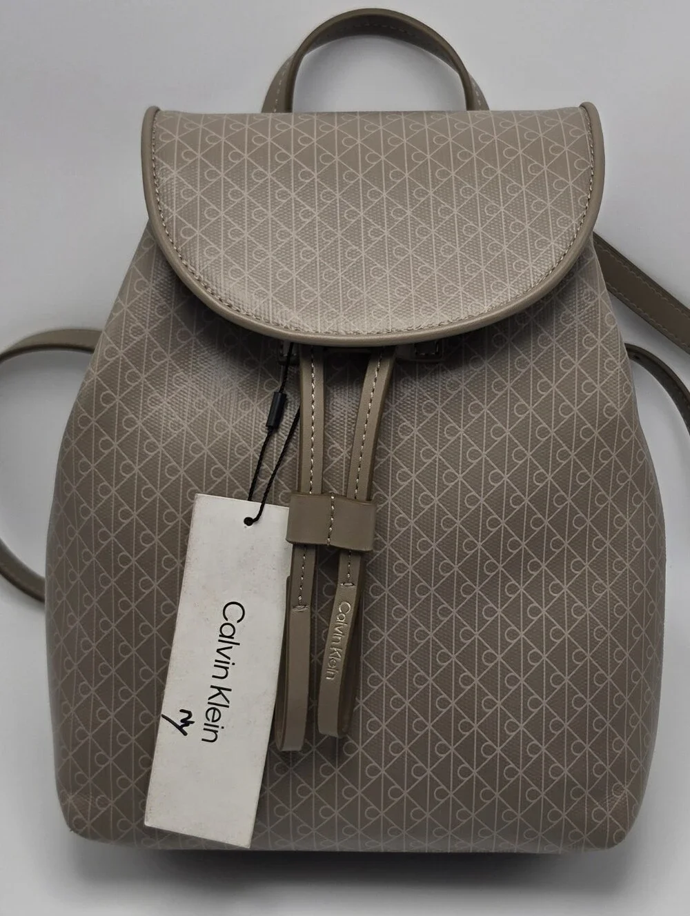 Calvin Klein Women's Mini Backpack In Dersert Taupe